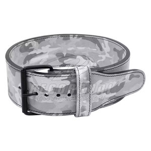 Cinturón de cuero personalizado para levantamiento de pesas de una sola punta para levantamiento de pesas y entrenamiento de fuerza cinturón de una sola punta - Product Image 1