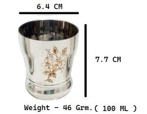 Eco-Friendly Stainless Steel Shot <b>Glass</b> High Quality Custom Logo 50ml Capacity Modern Style Restaurant Use Beer Wine Drinking - Product Image 3