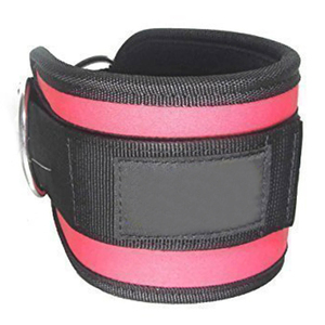 สายรัดข้อเท้าออกกำลังกายแบบมีห่วง D ของ KATBROS INDUSTRY OEM สำหรับฟิตเนส ออกแบบเองได้ สายรัดข้อเท้าสำหรับออกกำลังกายขา ทำจากผ้าแคนวาส/นีโอพรีน/ไนลอน คุณภาพระดับมืออาชีพ - Product Image 2