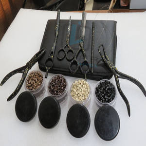 Kit de herramientas de extensión de cabello de color de camuflaje Etiquetado de marca personalizada disponible para peinado y extensiones de cabello Herramientas de cuidado de belleza - Product Image 3