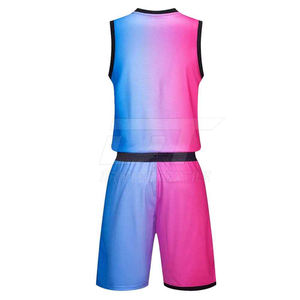 Uniforme de basket-ball personnalisé à bas prix 2025 Faites vos propres uniformes de maillot de basket-ball Design en vente - Product Image 2