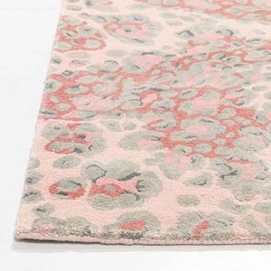 Tapis moderne fait à la main en laine viscose imprimé Animal résistant aux taches et aux animaux de compagnie coupe boucle pile pour chambre bureau maison et hôtel utilisation - Product Image 1