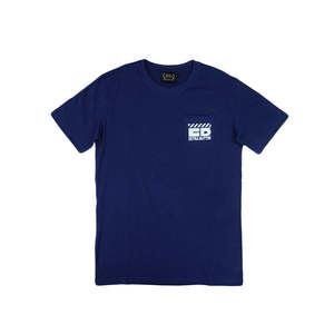T-shirts imprimés 100 % coton, coupe ajustée, avec poche, en jersey léger, motif uni, longueur longue, première qualité, faible MOQ - Product Image 1