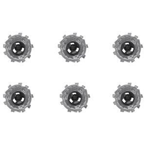 6 cabezales de repuesto para afeitadoras eléctricas de la serie 5000, mini afeitadora rotativa de una sola cuchilla para uso facial y corporal - Product Image 1