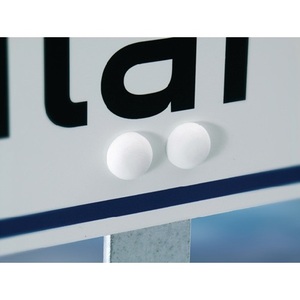 Estaca de acero de 750 mm de altura para señalización de patios, céspedes y estacionamientos, estaca para clavar en el suelo - Product Image 1
