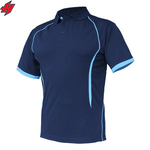 Polos de manga corta de calidad Premium de tarifa caliente XL Tamaño Botón Decoración Patrón de impresión Precio al por mayor Hecho Tela alta - Product Image 6