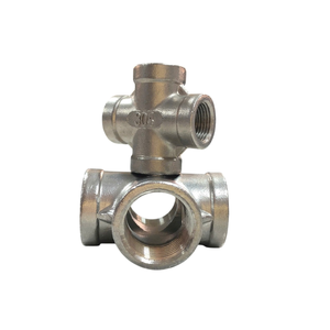 Accesorios de tubería de fundición cruzada de 4 vías de acero inoxidable de alta especificación de 3 \ "Soluciones de plomería personalizadas suaves para industrias de gas - Product Image 6