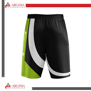 Short de basket-ball respirant pour homme avec fermeture à cordon de serrage Couleur et design personnalisés Short de basket-ball - Product Image 6