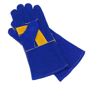 Offre spéciale Gants de travail en cuir de vachette Gants de sécurité Gants de soudage Conception personnalisée - Product Image 6