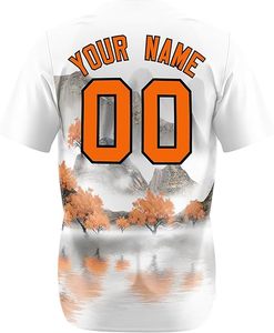 Maillots de baseball boutonnés personnalisables pour adultes Design unique Respirant et facile à porter pour les joueurs de softball - Product Image 2