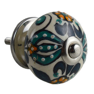 Perillas de gabinete de muebles de colores Lo mejor para la decoración del hogar Perillas de cerámica múltiples y perillas de cerámica de acabado de colores - Product Image 2