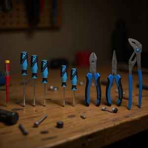 ชุดเครื่องมือ Gedore 9 ชิ้น ประกอบด้วยคีมและไขควงสำหรับแผงเครื่องมือ - Product Image 3