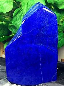 Lapislázuli curativa de cristal, decoración de forma libre, piedra, lapislázuli - Product Image 5