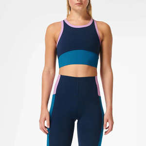 Nuevo sujetador deportivo ligero, transpirable y de secado rápido para mujer, con espalda de malla acolchada y elasticidad en cuatro direcciones, ideal para correr. - Product Image 2