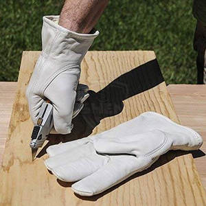 ถุงมือหนังป้องกันคุณภาพพรีเมียม ผลิตจากวัสดุและดีไซน์หนังคุณภาพดีที่สุด - Product Image 3