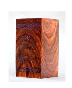 Wooden Engraved Urn <b>for</b> Human <b>Ashes</b> 250lbs Adult Male Female Cremation urns <b>Box</b> and Casket <b>for</b> <b>Ashes</b> Men Women Child Pets - Product Image 1