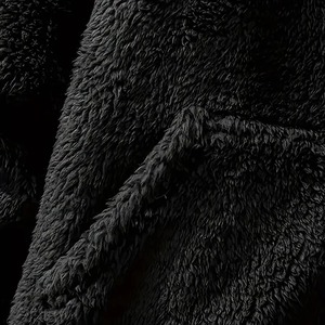 <b>Mens</b> <b>Sherpa</b> <b>Fleece</b> <b>Hoodies</b> Solid Winter High Quality Customizable 100% Cotton Made in Pakistan - Product Image 5