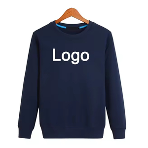 <b>Men's</b> Vintage Embroidered Sweatshirt Hoodies 100% Cotton Fleece 370g Plain Dyed ODM Customizable Logo Placement for Winter - Product Image 3
