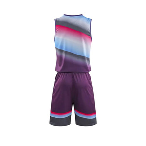 Ensemble de maillots de basket-ball des Lakers de qualité supérieure, design personnalisé, shorts, 100% polyester, antibactérien, respirant, prix compétitif, personnalisé - Product Image 2