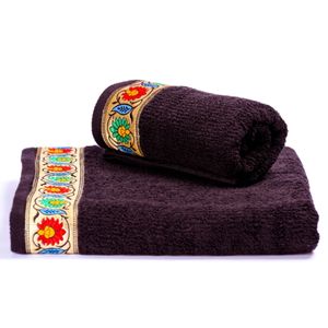 Serviette de bain personnalisée de luxe en coton jacquard pour hommes Serviette de bain de luxe en tissu de meilleure qualité au meilleur prix Exportateur indien - Product Image 5