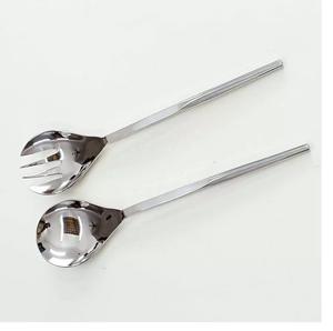 Ensemble de couverts en acier inoxydable 304 nouveauté ensemble de couverts en métal pour ustensiles de cuisine nouvelle cuillère et fourchette en métal dans un nouveau style - Product Image 3