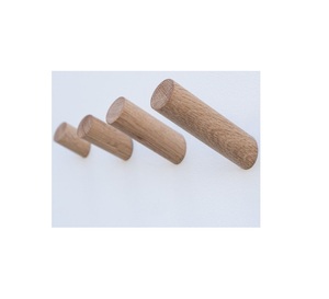 Móc áo óc chó với gắn ẩn, nắp, áo nhà, khăn tắm, áo choàng, áo khoác & mũ móc gỗ cứng rắn móc trang trí nhà. - Product Image 6