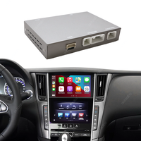 Boîtier CarPlay sans fil pour Infiniti avec écran 8 pouces 2015-2019 Q50/Q60/Q50L/QX50 Armada Y62, Android Auto, Mirroring, Airplay, Caméra, Garantie 1 an
