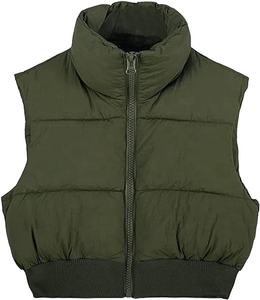 Best Quality Winter Padding Fancy <b>Women</b> Puffer <b>Jackets</b> Sleeveless Warm Winter <b>Women</b> Puffer <b>Jackets</b> - Product Image 1