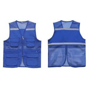 Clase 2 Alta visibilidad Logotipo personalizado Hombres Trabajador Seguridad Ropa DE TRABAJO Construcción industrial Hi Vis Work Chaleco DE SEGURIDAD reflectante - Product Image 6