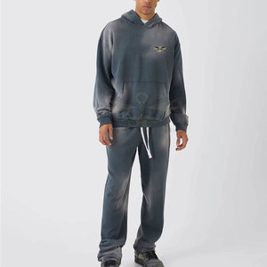Nouveauté, survêtement personnalisé, design d'hiver, à capuche, uni, écologique, respirant, en coton, résistant au soleil, léger, de haute qualité - Product Image 5