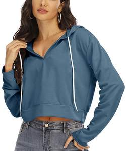 Haut court à manches courtes et col ras du cou pour femme, vêtement estival et Sexy avec Logo personnalisé - Product Image 4