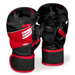 Nouveaux gants de boxe professionnels de haute qualité en cuir Pu OEM Style personnalisé adulte unisexe enfants MMA gants de boxe - Product Image 1