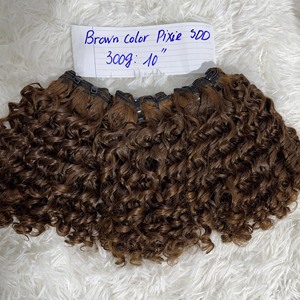 Extensions de cheveux humains crépus bouclés, en vison vierge brut, paquets d'alignement, vente en gros - Product Image 6