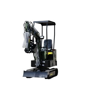 Nouveautés en promotion ! Mini-excavatrice TERROR-XSTORM – Trancheuse de 1 tonne avec auvent, pince hydraulique - Product Image 1