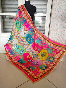 ชุดปักลายกระจกทำด้วยมือสไตล์โบฮีเมียนชุดผ้าไหมฟูตาตาส์สำหรับเสื้อผ้าผู้หญิงงานปักลายแฟนซีแบบใหม่ - Product Image 3