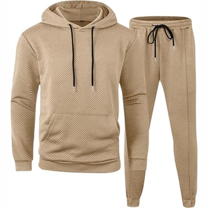 Chándales Transpirables Personalizados de Algodón y Elastano, Casuales, Estampados, de Alta Calidad, al por Mayor, con Logotipo Personalizado, Forro Polar, Diseño 2 en 1 - Product Image 1