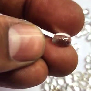 คุณภาพสูง323ชิ้นพลอยบุษราคัมสีขาวธรรมชาติหลวม5x3 7x5 8x6 9x7มม. ทรงไข่ Cabochon 401 CTS มากสำหรับเรา $86 - Product Image 2