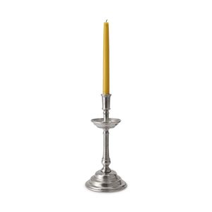 Portavelas de metal cónico para velas de cena con acabado pulido ideal para cenas formales o ambientes tradicionales - Product Image 4
