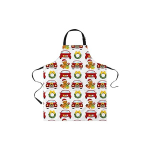 Tablier de cuisine 100% coton à sangle réglable, design personnalisé, nouvelle collection, avec 2 poches - Product Image 2
