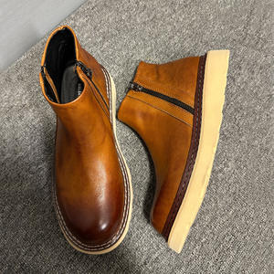 Italian Crafted Men's Leather Oxford <b>Shoes</b> Genuine Casual <b>Shoes</b> Men Cowhide Business Dress Footwear Stylish for Office and Party - Product Image 3