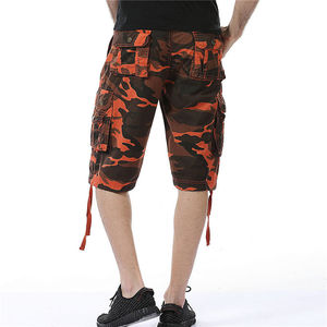 Nuevos pantalones cortos holgados de algodón de verano para hombre a la moda, pantalones cortos de camuflaje con múltiples bolsillos de talla grande, pantalones medios, pantalones cortos - Product Image 4