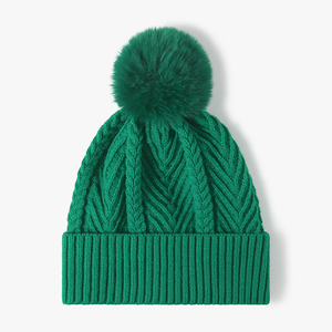 Bonnets d'hiver unisexes en gros avec broderie personnalisée, motifs à pois et nœuds, prêts pour la plage, pour hommes et femmes - Product Image 6