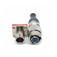 Seri Y50EX Y50EX-0803TK2 Plug Y50EX-0803ZJ10 Receptacle 3 Pin Bayonet Solder Aviation Circular Connector