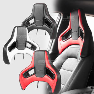 Premium Modern Orifix PU Leather Headrest with Racing Look and Ergonomic <b>Foam</b> Design - Product Image 2