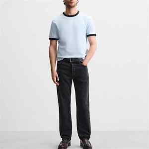 100% coton T-shirts vierges en gros T-shirt surdimensionné lourd impression T-shirt personnalisé pour hommes - Product Image 4