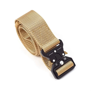 Personnalisé Camouflage Épaississement Boucle À Dégagement Rapide Toile Ceinture Hommes Nylon Boucle Tactique Ceinture Usine Tissu Ceinture - Product Image 4