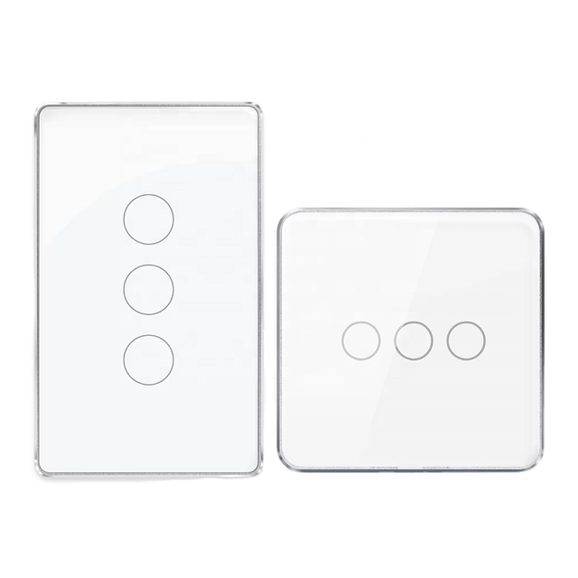 UEMON Smart Home Automation Electric US/UK/EU 1/2/3/4Gang Matter Touch Wall Switches Voice Control App Control for Garage Hotel