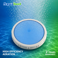 Diffuseur d'aération en caoutchouc EPDM pour station d'épuration avec membrane en silicone 215 270 350 mm