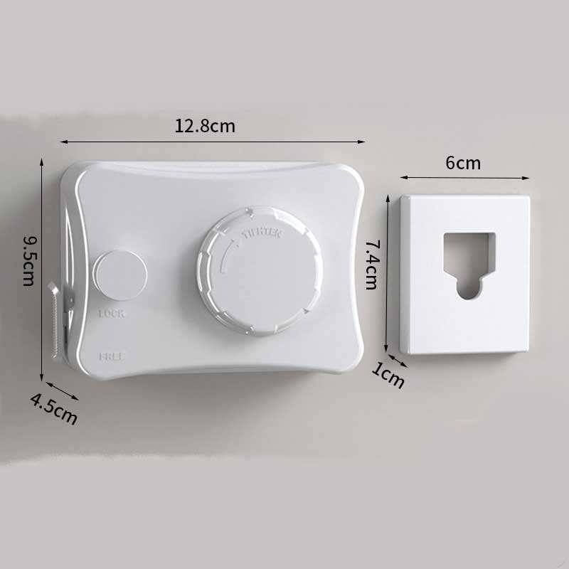 Blanc-5,1 mètres extensible (double usage)