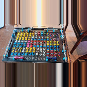 Kit Completo Universal de Cirugía Dental de Implantes de Acero Inoxidable, 140 Piezas, Caja de Instrumentos Quirúrgicos - Product Image 5